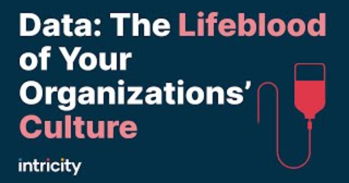 Data as the Lifeblood of Organizations